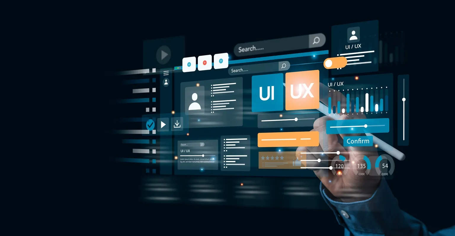 UI/UX Design service background